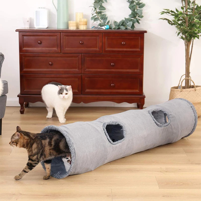 Túnel para gatos, cães e  coelhos!