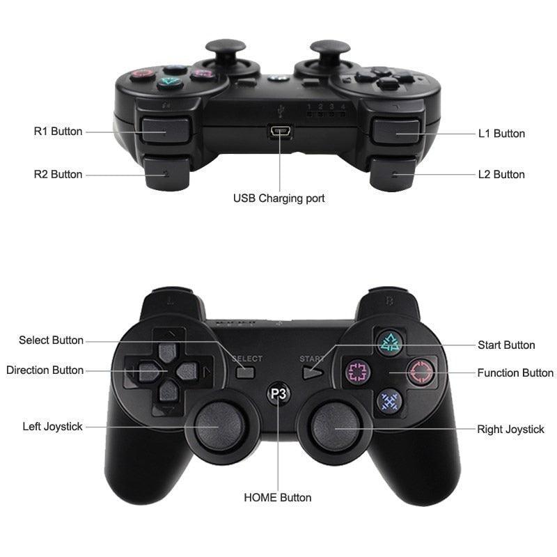 Controle sem fio - ps3 - Rbkstore